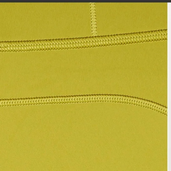 Lululemon Fast And Free Golden Lime Size 12 - Picture 4 of 6